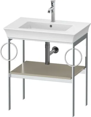 Duravit White Tulip Metallkonsole 684x450x760 mm - WT4546B6060 WT4546B6060