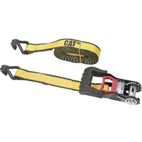 CATERPILLAR Spanngurt 32 mm x 5 m Ratschen-Zurrgurt mit doppeltem J-Haken 2St 980944IE