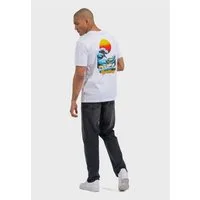 Oldskull T-Shirt Retro Pixel Wave Logo Graphic im zeitlosen Retro-Design mit Vintage-Print