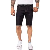 Rock Creek Jeansshorts Herren Jeansshorts Dunkelblau RC-2206