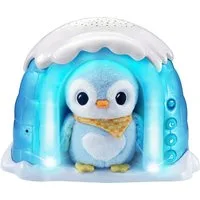 Vtech® Nachtlicht Vtech Baby, 2-in-1 Sternenlicht-Pinguin, Deckenprojektion, Einschlafhilfe, Farbwechsel, Melodien, Nachtlichtfunktion, LED fest integriert, Farbwechsler, mit Projektor und Soundfunktion