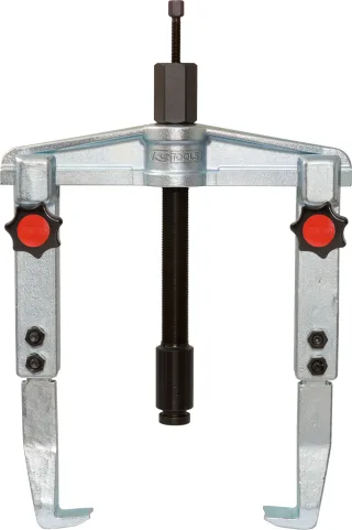 KS Tools Hydraulischer Schnellspann-Universal-Abzieher 2-armig mit verlängerten Haken - 620.0086
