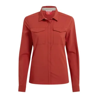 Craghoppers - "NosiLife Pro III" Hemd für Damen Langärmlig (Cinnabar)