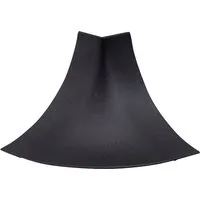 Primo Abschlussleiste Primo Zubehörset für Wandanschlußleiste, schwarz, Kunststoff