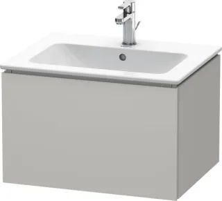 Duravit L-Cube Waschtischunterbau wandhängend Betongrau Matt 620x481x400 mm - LC614000707 LC614000707