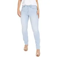 BlauerHafen Jeansjeggings BlauerHafen Damen Jeggings Jeans Slim Fit Super Stretch