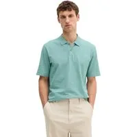 Marc O'Polo Poloshirt im strukturierten Karo-Jacquard