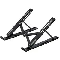 Tronic Laptop-Ständer Laptopständer höhenverstellbar klappbar rutschfest Open-Frame, (bis 16 Zoll, Einzelartikel, 10-stufige Höhenverstellung)