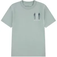 Abercrombie Kids Rundhalsshirt AFB SURFS UP TEE mit großem Rückenprint, für Boys