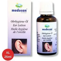 Medosan Ohrenschmalz-Entferner Ohrhygiene-Öl, für Hörgeräte geeignet