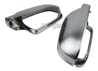 Alu Matt Spiegelgehäuse Spiegelkappen Spiegel Kappe für Audi A5 S5 8T 8F 2010-