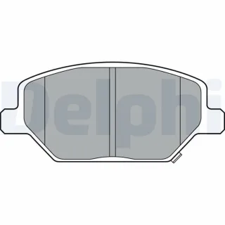 Delphi Bremsbel?ge vorne Opel Insignia B LP3371