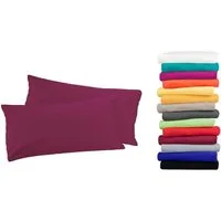 MOON Heimtextilien Kissenbezug / Seitenschläferkissenbezug 2er Pack MOON-Luxury Linon 100% Baumwolle, Linon