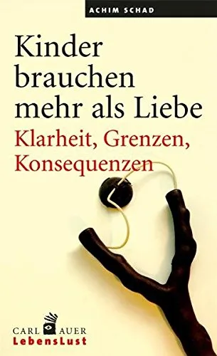 Kinder brauchen mehr als Liebe: Klarheit Grenzen Konsequenzen [Broschiert] [2014] Achim Schad