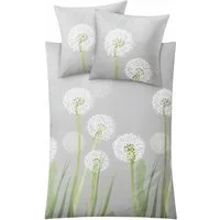 Kleine Wolke Bettwäsche Belfiore, Mako-Satin, 2 teilig, mit Pusteblumen
