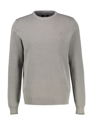 LERROS - O-NECK BUENDCHEN BASALT GREY - Gr. - L