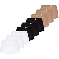sloggi Maxislip 9er Pack 24/7 Cotton (Spar-Set, 9-St) Maxi Slip - Baumwolle - Atmungsaktiv - Perfekter Sitz