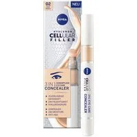 Nivea Concealer CELLULAR 3IN1 AUGENPFLEGE CONCEALER, mit abdeckender Wirkung, flüssige Textur, 24h Feuchtigkeit