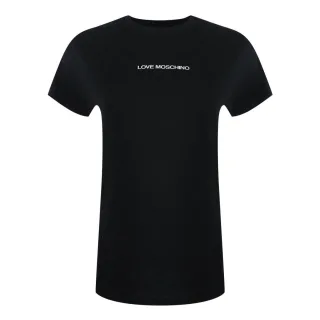 Love Moschino - T-Shirt für Damen, Baumwolle (Schwarz)
