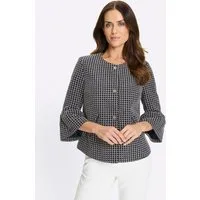 heine Blusenblazer Blazer 3/4-Arm
