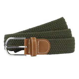 Asquith & Fox Herren Stretch Gürtel (Oliv)