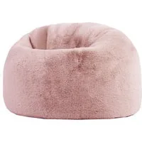 icon Sitzsack Flauschig aus Kunstfell für Kinder, mit Füllung, Made in Germany, für Kinderzimmer, flauschig