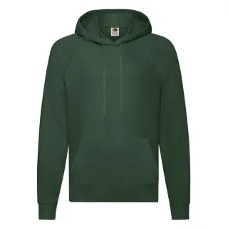 Fruit of the Loom - Sweatshirt mit Kapuze für Herren/Damen Unisex (Flaschengrün)