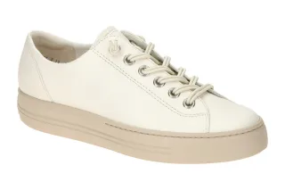 Paul Green Damenschuhe 4081-560 Sneaker in cream-wei? Echtleder XL ExtraLight