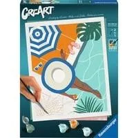 CreArt - Poolzeit, Malen