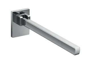 emco loft Stützklappgriff, 600 mm, gebremste Version mit Befestigungsmaterial, chrom, 058500160 058500160