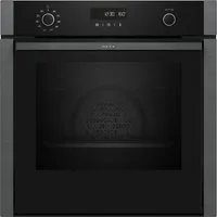 NEFF Pyrolyse Backofen B5ACH7HG3, mit 1-fach-Teleskopauszug, Pyrolyse-Selbstreinigung, Voll versenkbare Ofentür dank Slide & Hide®