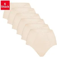 celodoro Taillenslip Damen Taillenslip (6er Pack) Baumwoll-Slips Maxi Slips