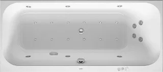 Duravit Happy D.2 Whirlwanne Weiß 1600x700 mm - 760309000CP1000 760309000CP1000