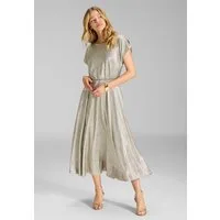 SWING Abendkleid - Cocktailkleid aus schimmerndem Jersey Taillierter Schnitt mit fließendem Rockteil