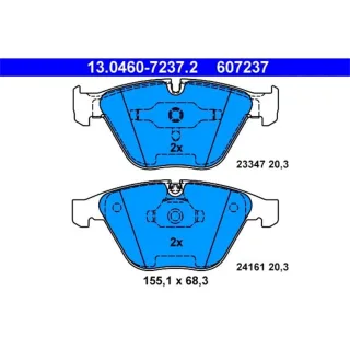 ATE Bremsbel?ge vorne BMW 3 E90 E91 E92 E93 X1 Z4 E89 X1