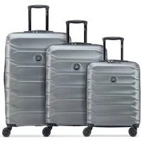Delsey Paris Trolleyset Meteor, 4 Rollen, (3-teilig, 3 tlg), ABS