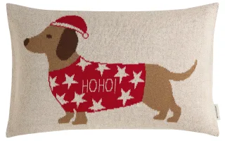 TOM TAILOR HOME Dekokissen "Dachshund" aus Baumwolle