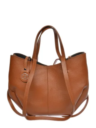 Luisa Vannini Braun Rindsledertasche