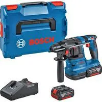 Akku-Bohrhammer GBH 18V-22 Professional, 18Volt blau/schwarz, 2x Li-Ionen Akku 4,0Ah, in L-BOXX