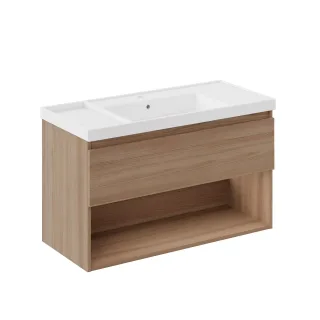 Cosmic Bbest 1 Schublade Und 1 Dekorativer Schrank mit Teckstone-Waschbecken, Wjb010p1001232 WJB010P1001232