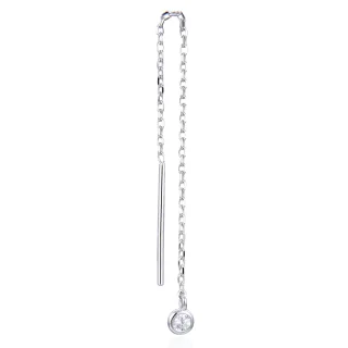 Gena Paris 'Round' Damen Ohrringe aus 925er Sterling Silber