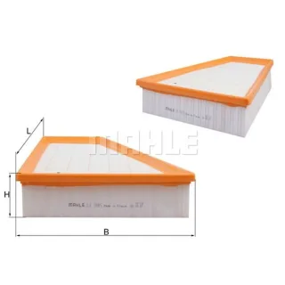 Mahle Luftfilter Ford Galaxy Mondeo S-Max Volvo S80 V70