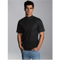 Trigema T-Shirt TRIGEMA T-Shirt mit Stehkragen (1-tlg)