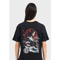 Oldskull T-Shirt Asian Blossom Queen Logo Graphic Traditionelles fernöstliches Motiv
