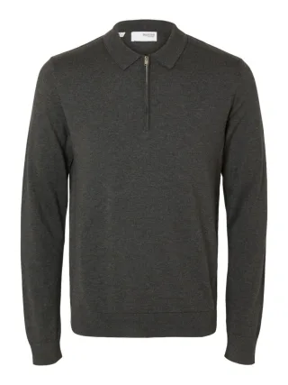 selected men - Polo - Slhberg grün - Gr. - XXL