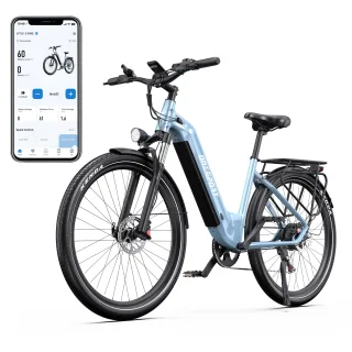 [EU DIRECT] Onesport WT05 Electric Bike, 36V 18.2AH Battery, 250W Motor, Top Speed 25KM/H, Torque Sensor, Dual Oil Brake
