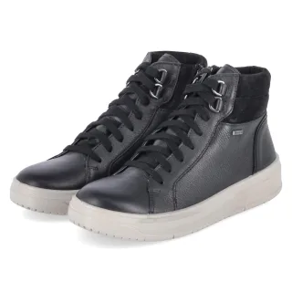 Legero Stiefeletten  Schwarz - Gr. 37,5 -  Textil