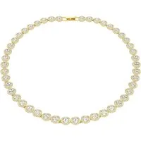 Swarovski Collier Schmuck Geschenk Una Angelic Tennis Halskette, mit Swarovski® Kristall