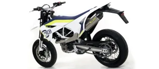 Sport Auspuff Arrow Race-Tech TITAN Husqvarna 701 Enduro/Supermoto Bj.2017-2020 +Kat +EURO-4 ABE