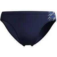Speedo Badehose Medley Logo Brief mit Vier-Wege-Stretch, chlorbeständig